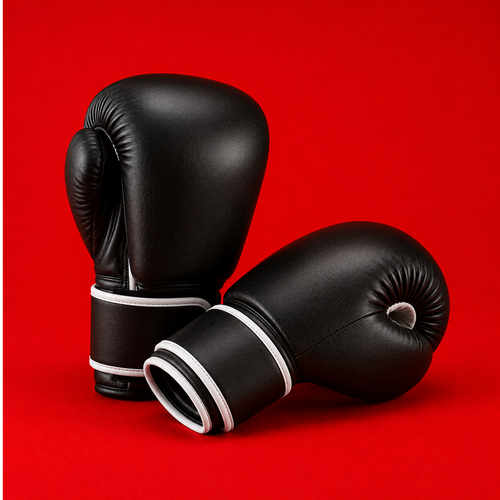 Imported Boxing Gloves - Black
